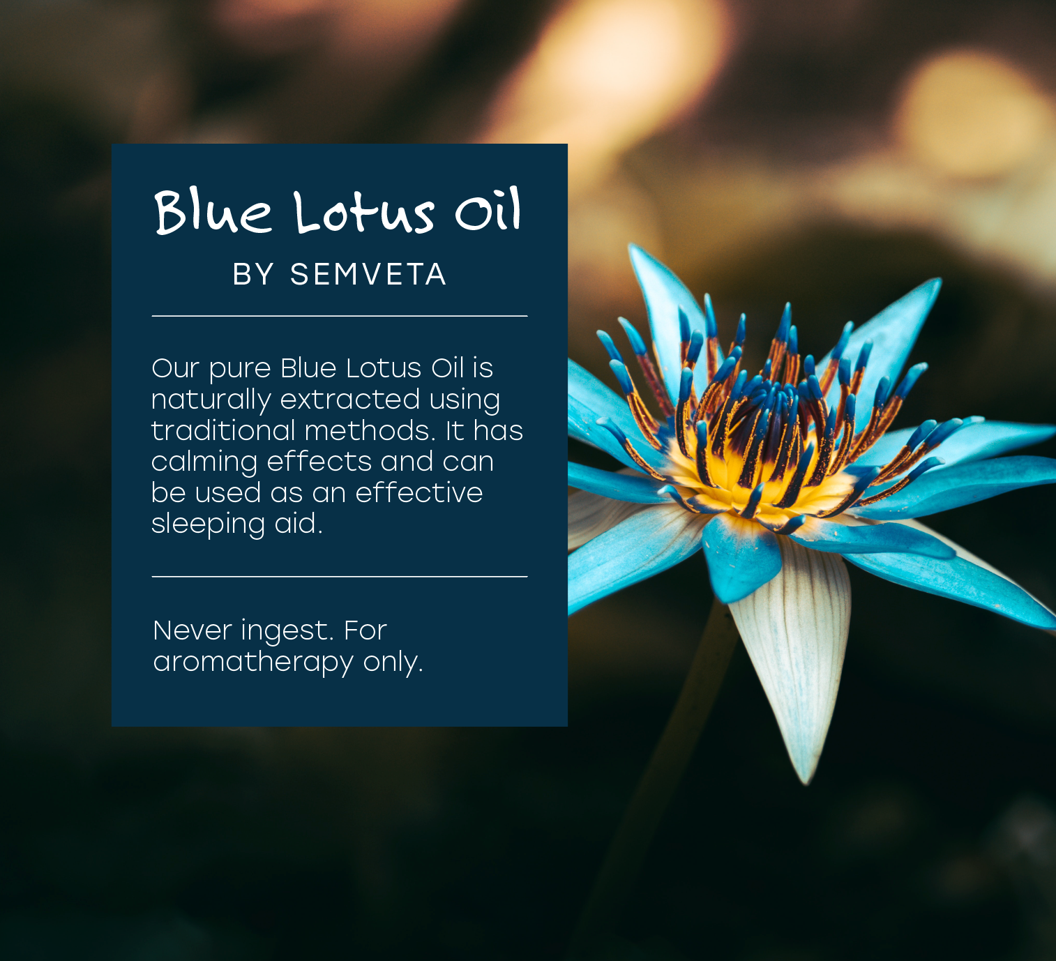  Sheer Essence Blue Lotus Essential Oil, Therapeutic Grade, 100%  Pure and Natural Premium Grade Oil, 5 ML to 1000 ML (30 ML) : Health &  Household